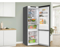 Bosch KGN39LBCF No Frost 203cm Czarne Szkło Komora Zero 363L - 1516386 - zdjęcie 3
